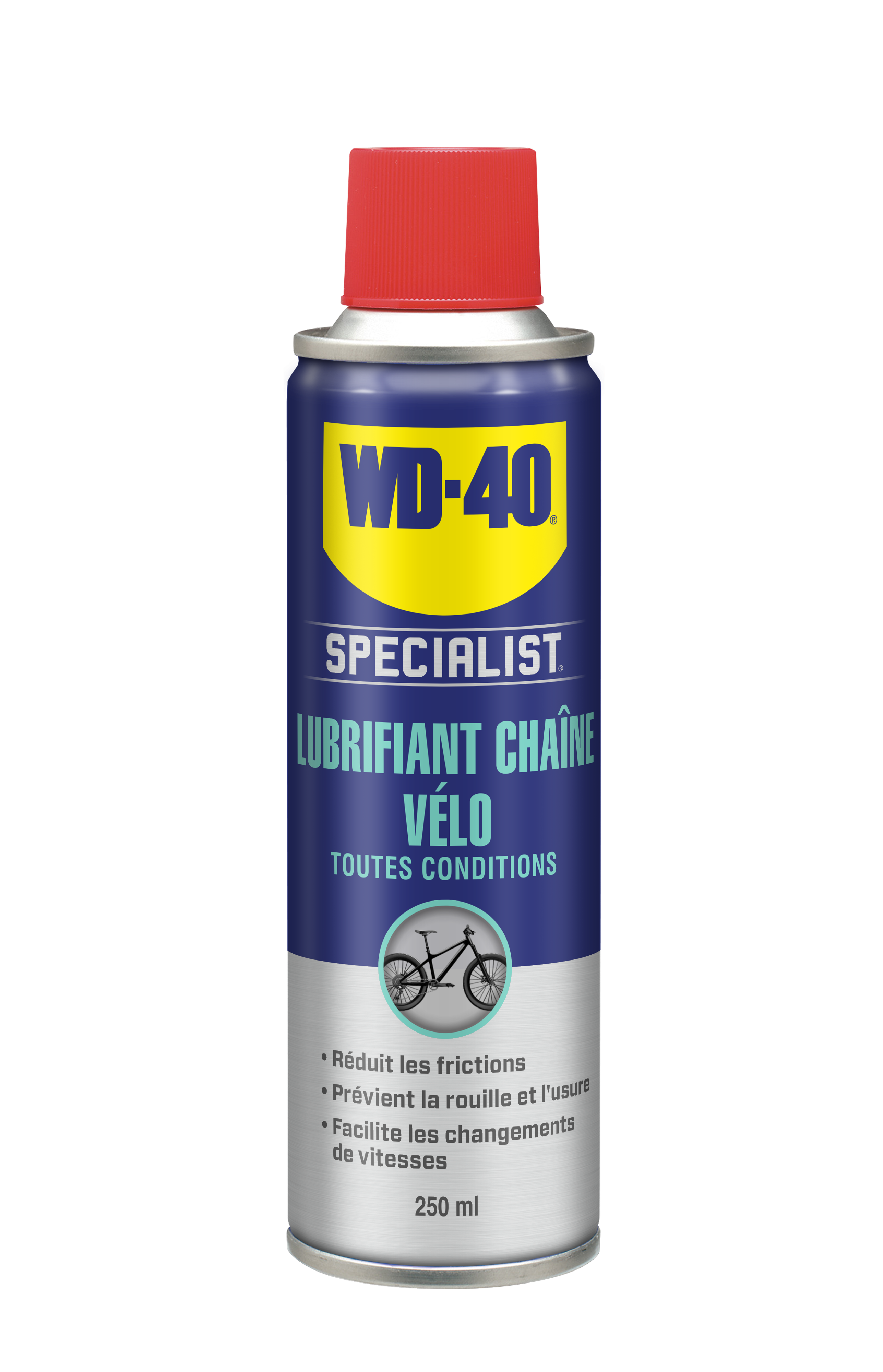  Lubrifiant chaîne vélo toutes conditions - WD-40